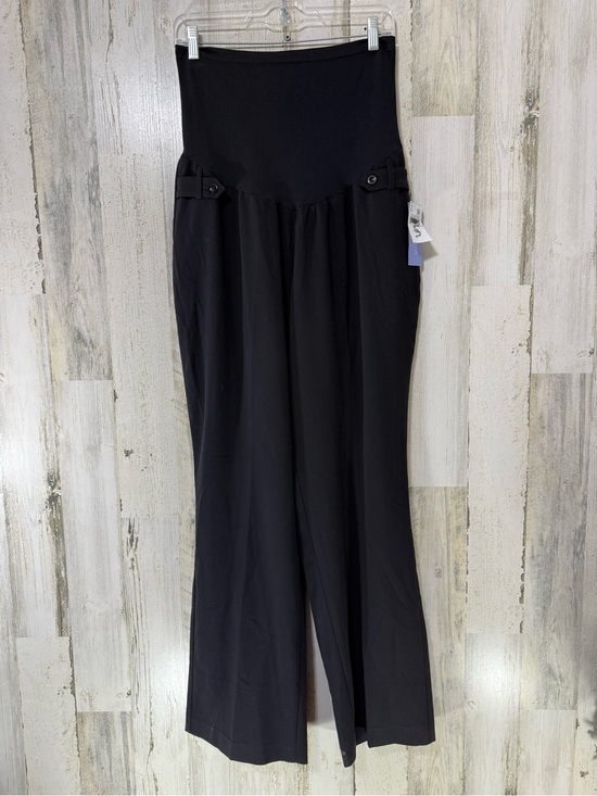 Motherhood Maternity Pants - Motherhood Maternity Black Wide-Leg High-Waist Maternity Pants